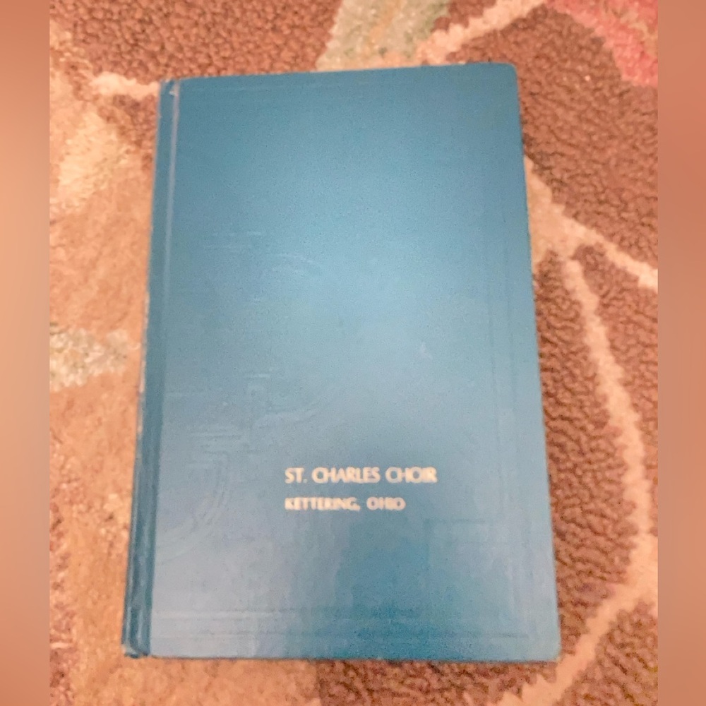 EPHEMERA Book - GATHER Choir Prayer Mass • St Charles Choir • Music • 1988 Ohio